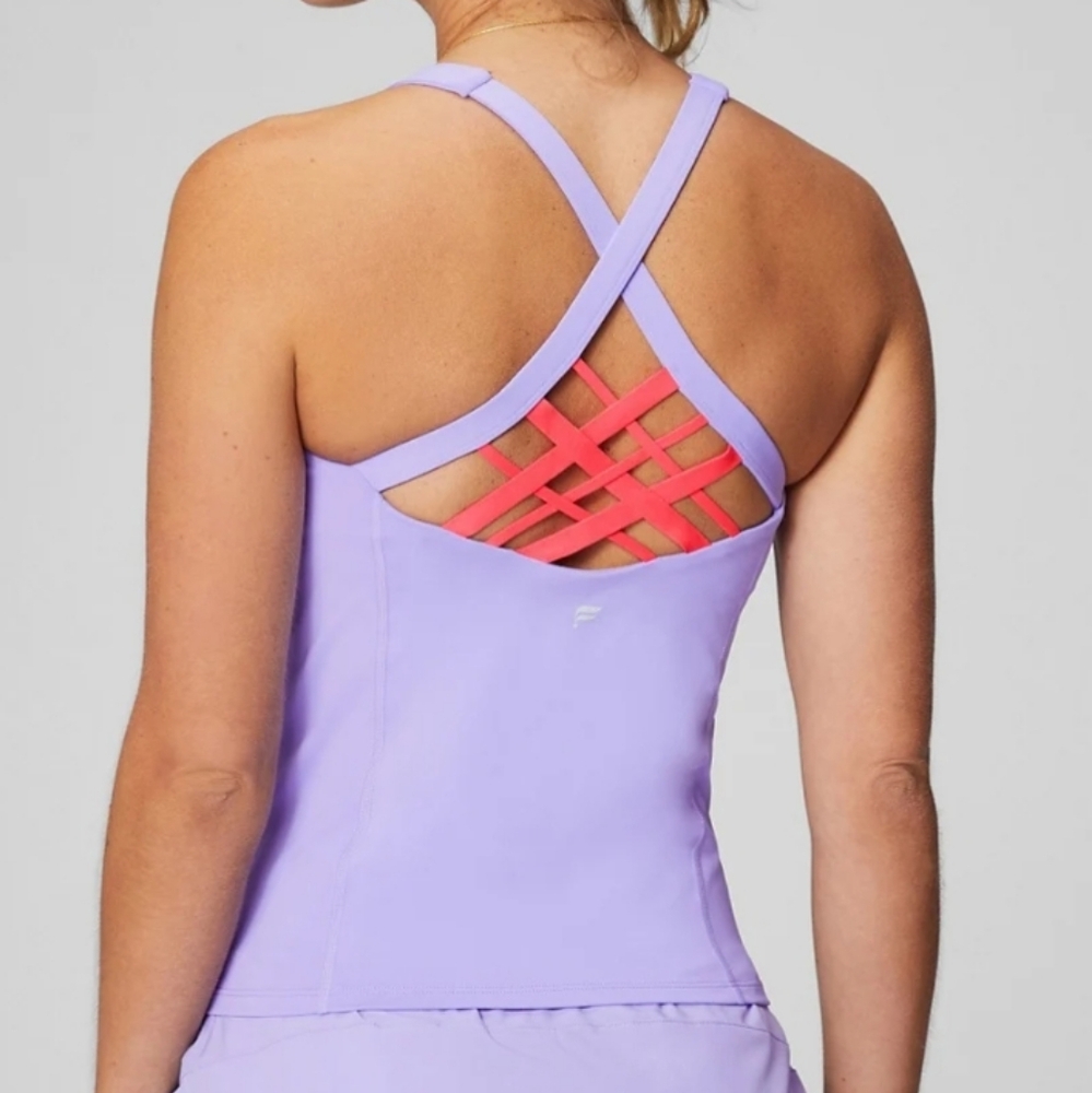 LIKE NEW Fabletics Boost Built-In Bra Tank - Picture 3 of 4